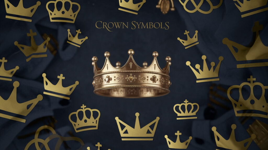 Crown Symbols 亗 👻👑🜲 Copy and Paste